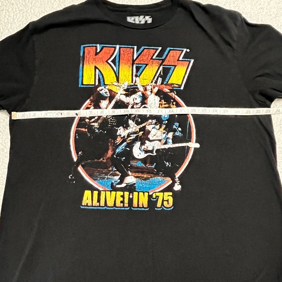 KISS ALIVE! In 75 graphic T-shirt - Picture 4 of 9